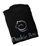 Damesfleecevest met paardenlijntekening & naam